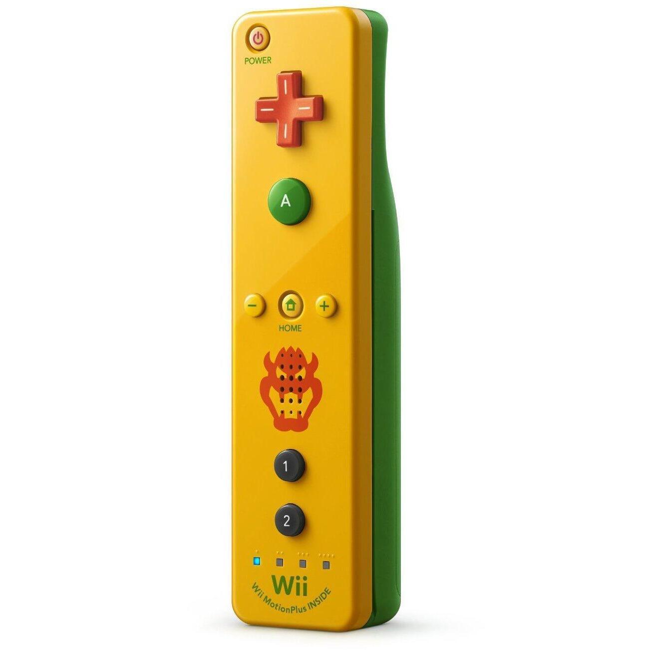 methaan Overeenkomend bom Originele Wii / Wii U Controller Motion Plus Geel / Groen - Bowser Editie -  Nintendo (Wii U) kopen - €51