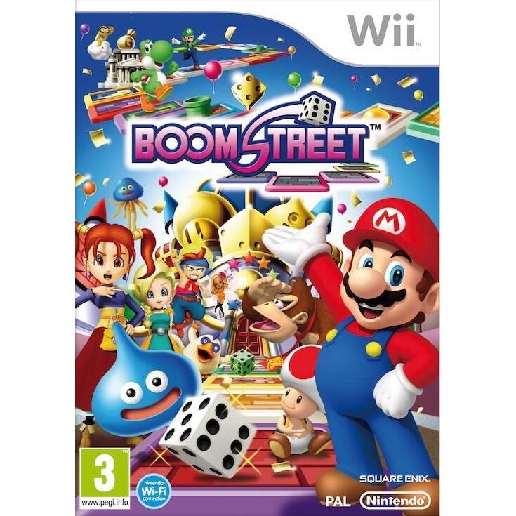 Boom Street morgen in Alle Wii spellen vanaf € 1,00.